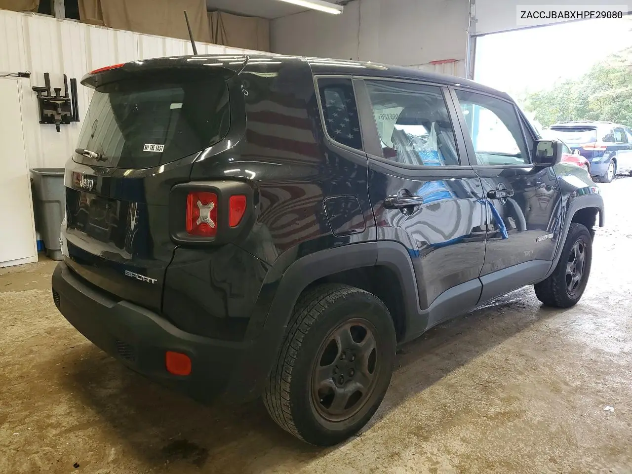2017 JEEP RENEGADE VIN ZACCJBABXHPF29080 — фото 3