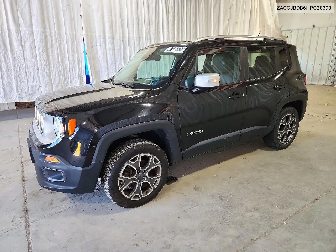 JEEP RENEGADE 2017, VIN ZACCJBDB6HPG28393