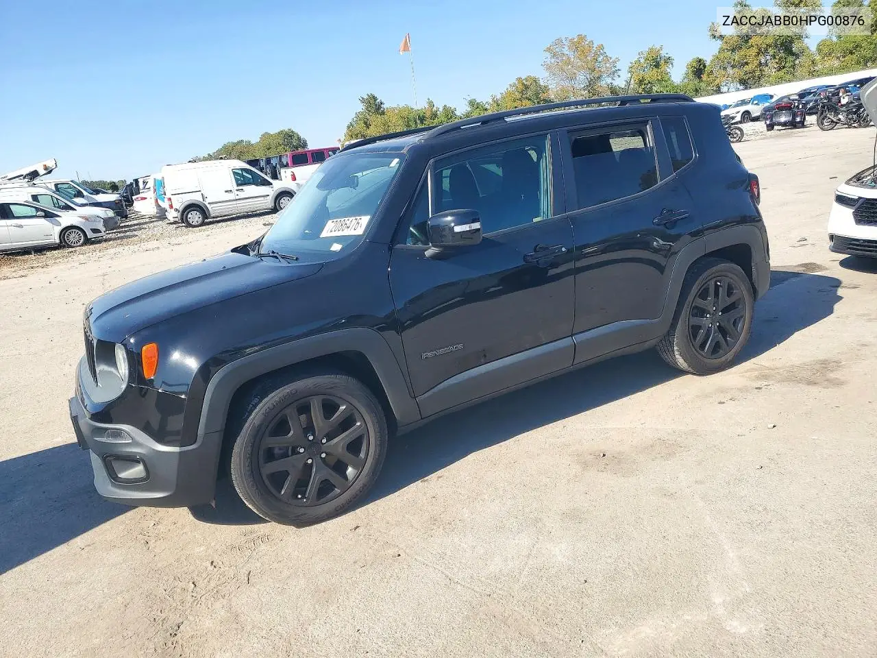 JEEP RENEGADE 2017, VIN ZACCJABB0HPG00876