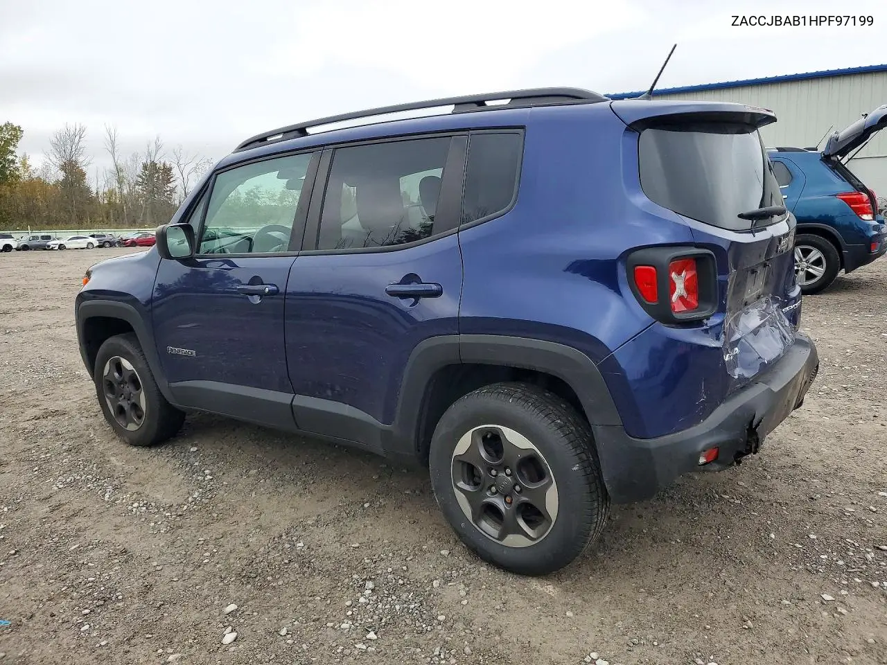 2017 JEEP RENEGADE VIN ZACCJBAB1HPF97199 — фото 2