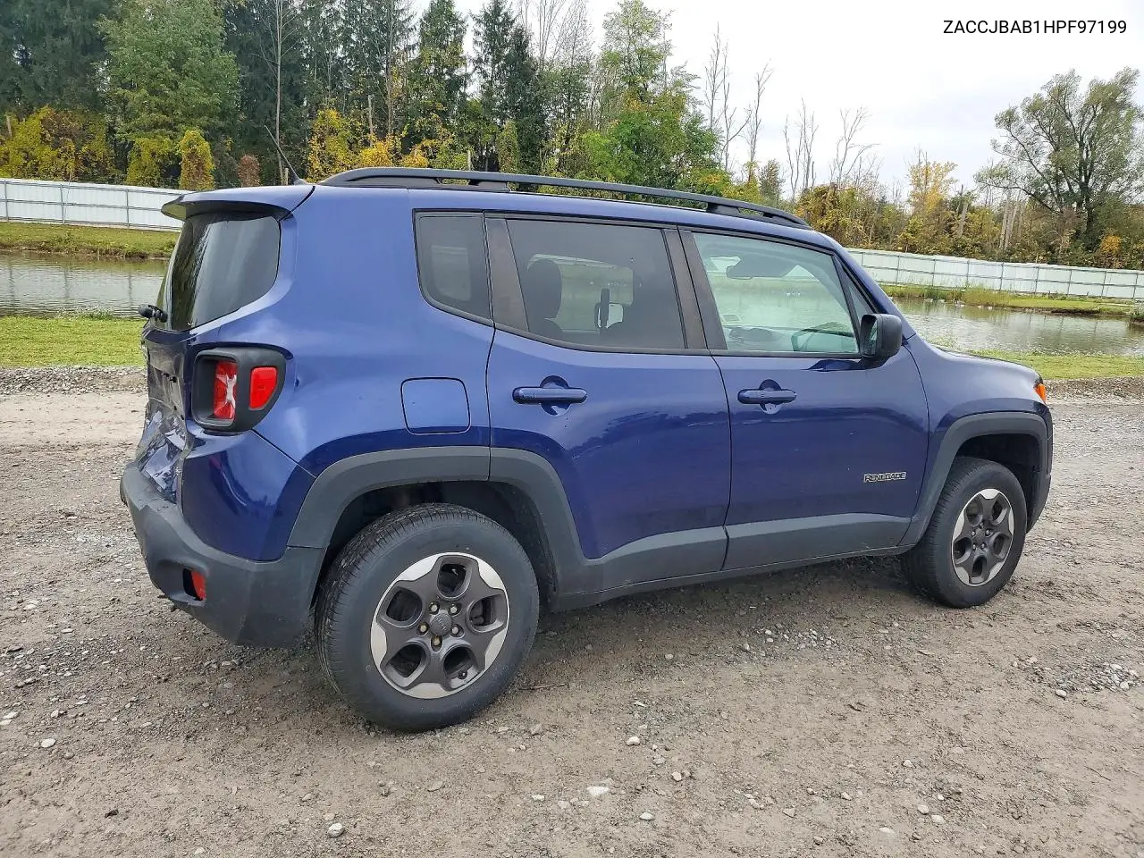 2017 JEEP RENEGADE VIN ZACCJBAB1HPF97199 — фото 3