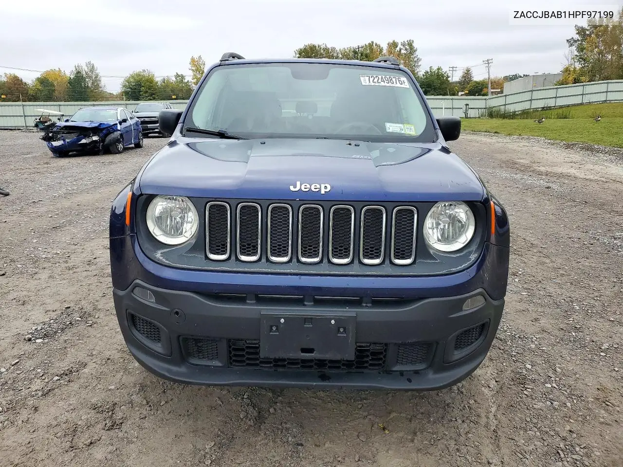 2017 JEEP RENEGADE VIN ZACCJBAB1HPF97199 — фото 5