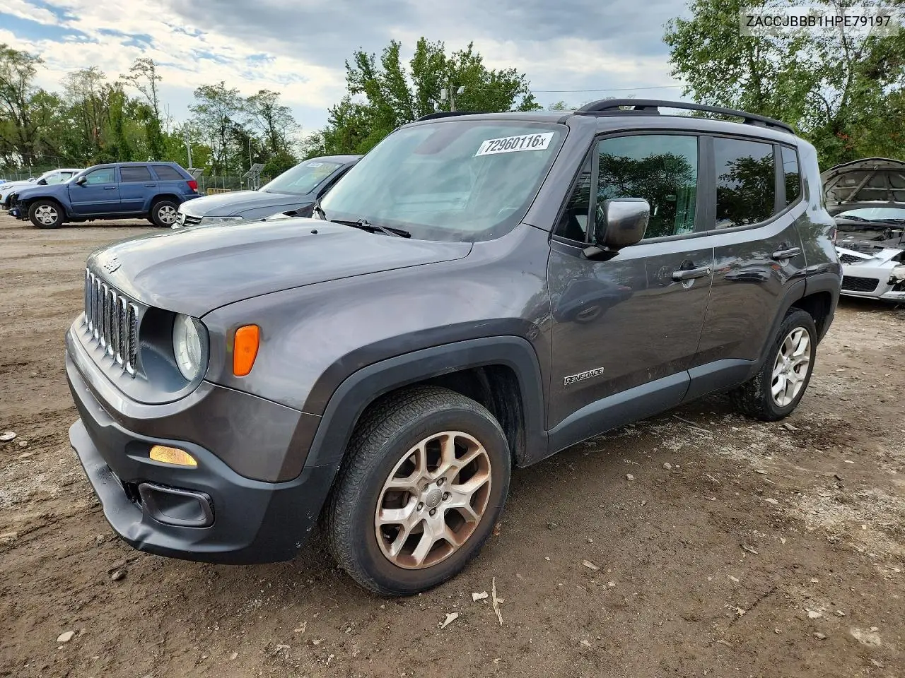 JEEP RENEGADE 2017, VIN ZACCJBBB1HPE79197