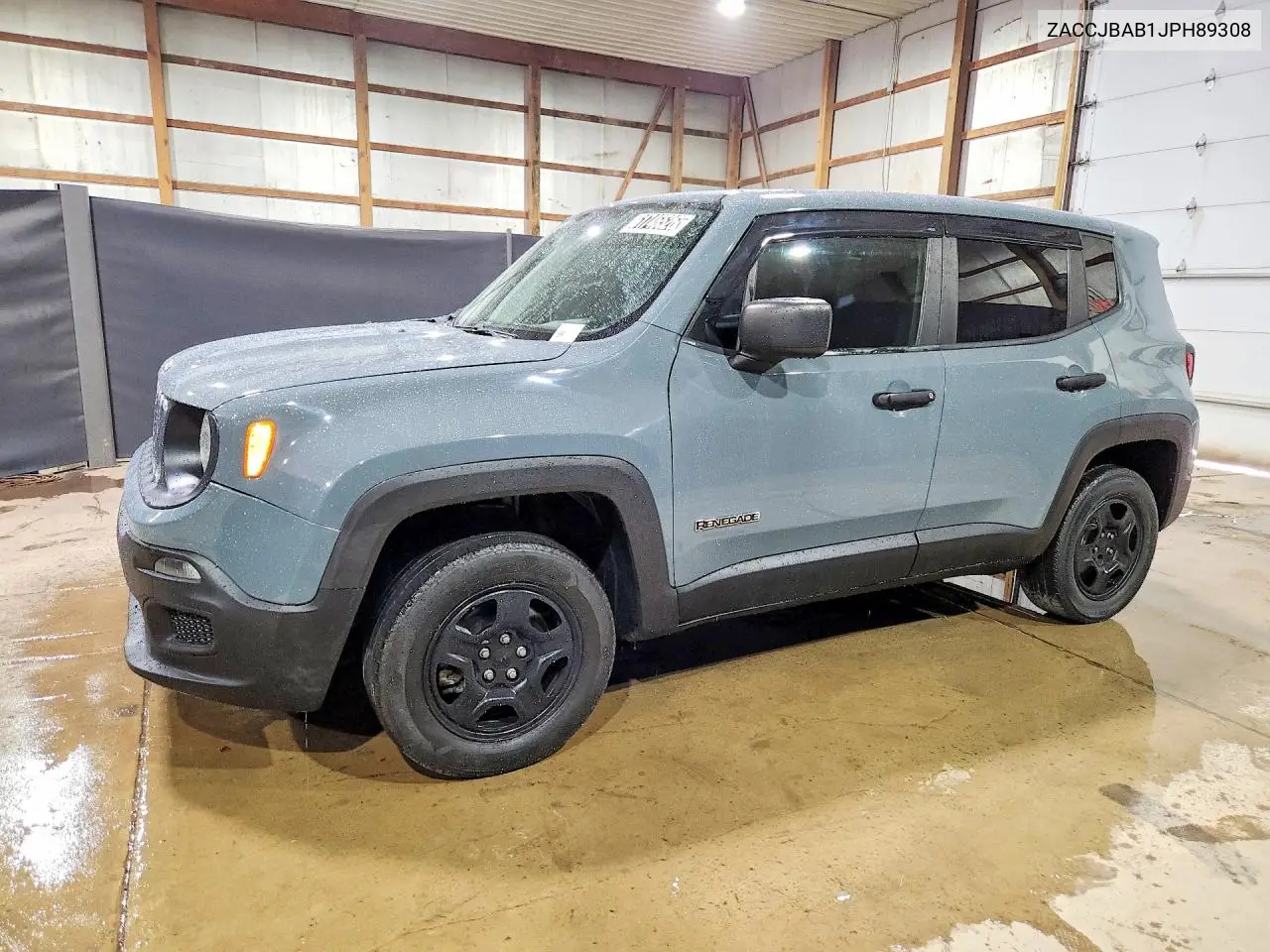 JEEP RENEGADE 2018, VIN ZACCJBAB1JPH89308