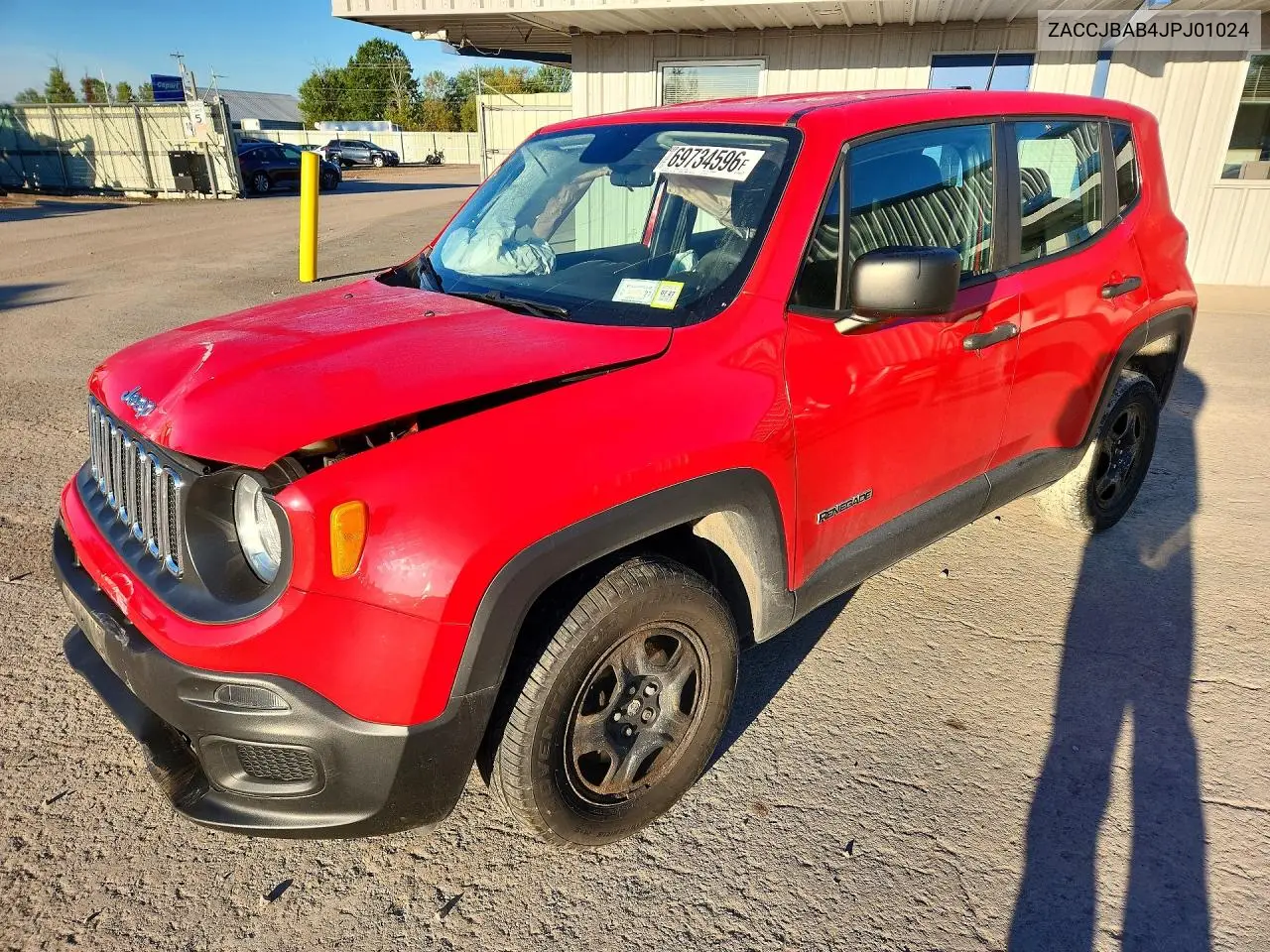 JEEP RENEGADE 2018, VIN ZACCJBAB4JPJ01024