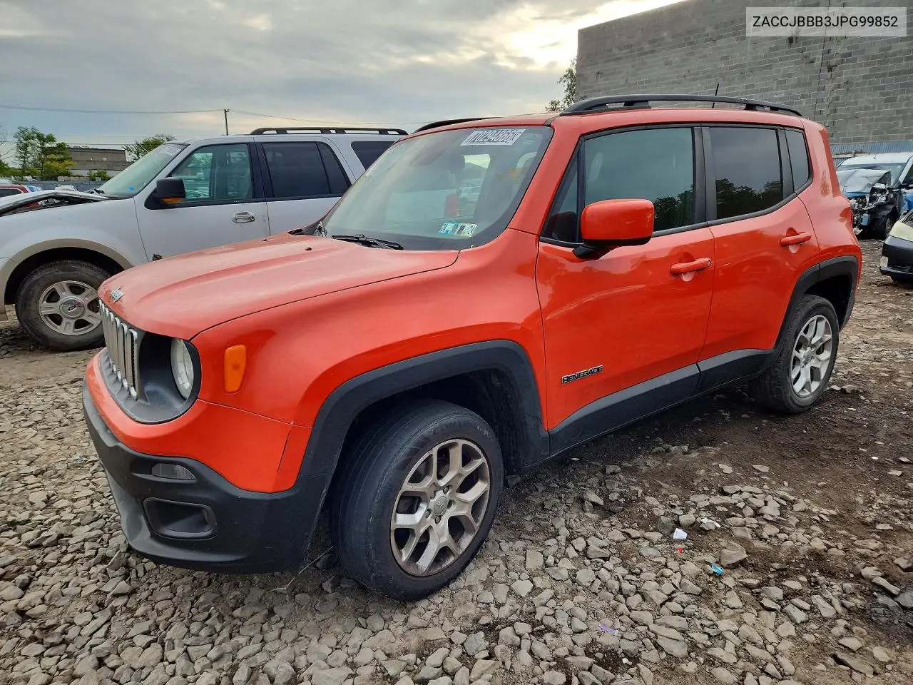 JEEP RENEGADE 2018, VIN ZACCJBBB3JPG99852
