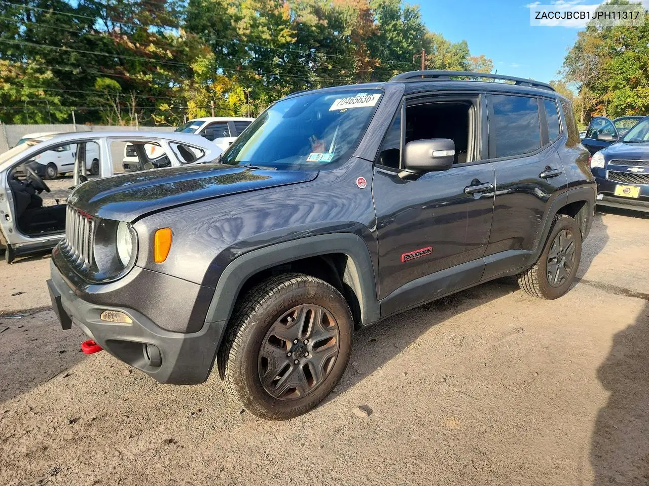 JEEP RENEGADE 2018, VIN ZACCJBCB1JPH11317