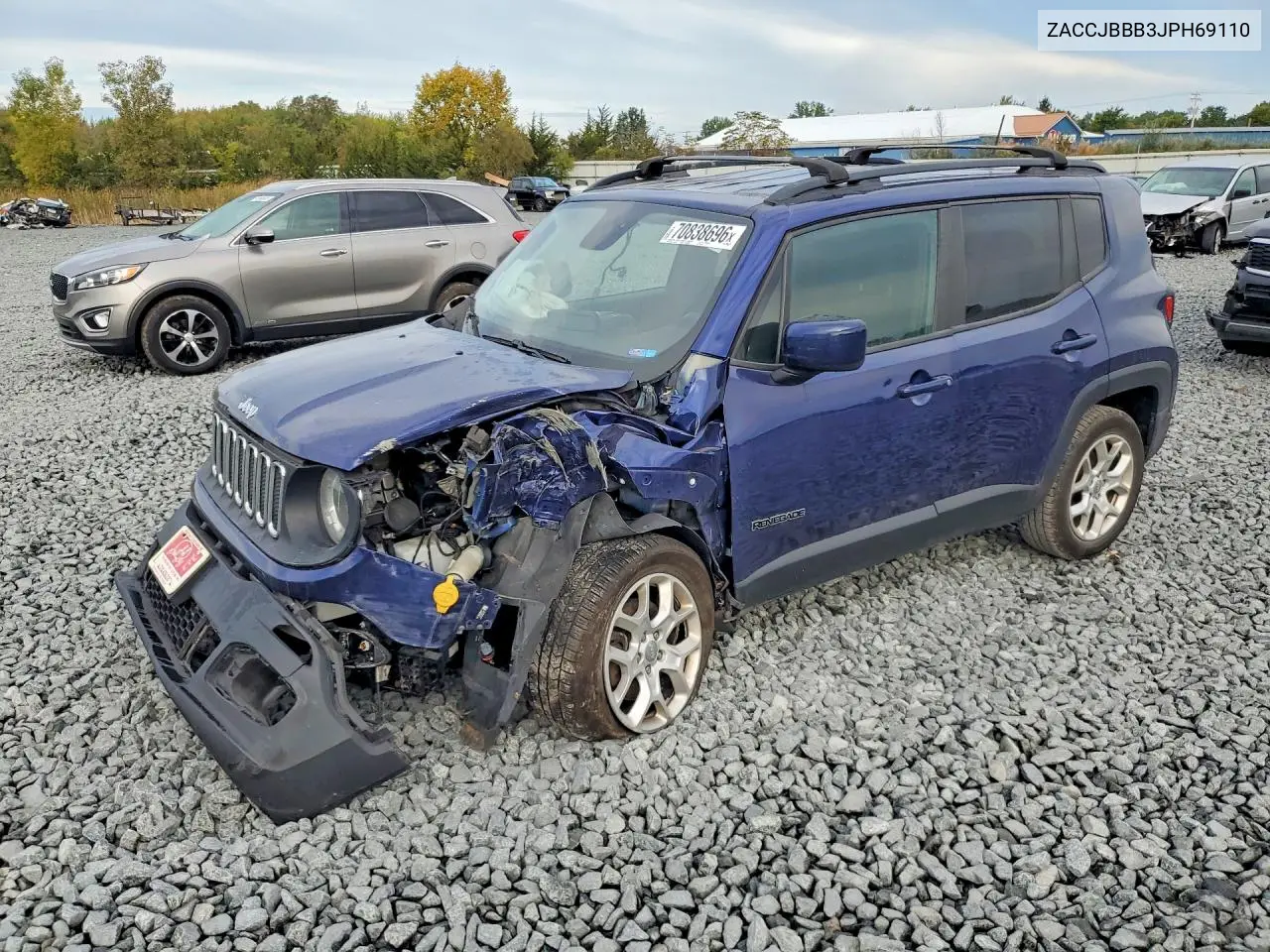 JEEP RENEGADE 2018, VIN ZACCJBBB3JPH69110