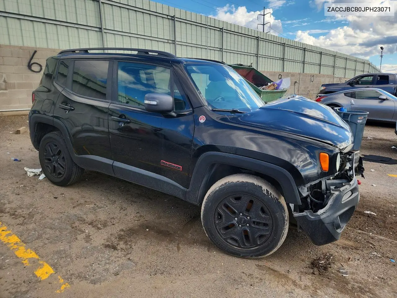 2018 JEEP RENEGADE VIN ZACCJBCB0JPH23071 — фото 4