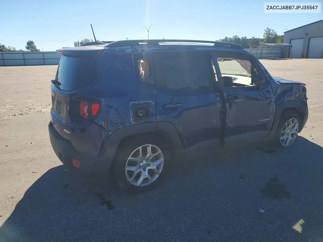 2018 JEEP RENEGADE VIN ZACCJABB7JPJ35547 — фото 3