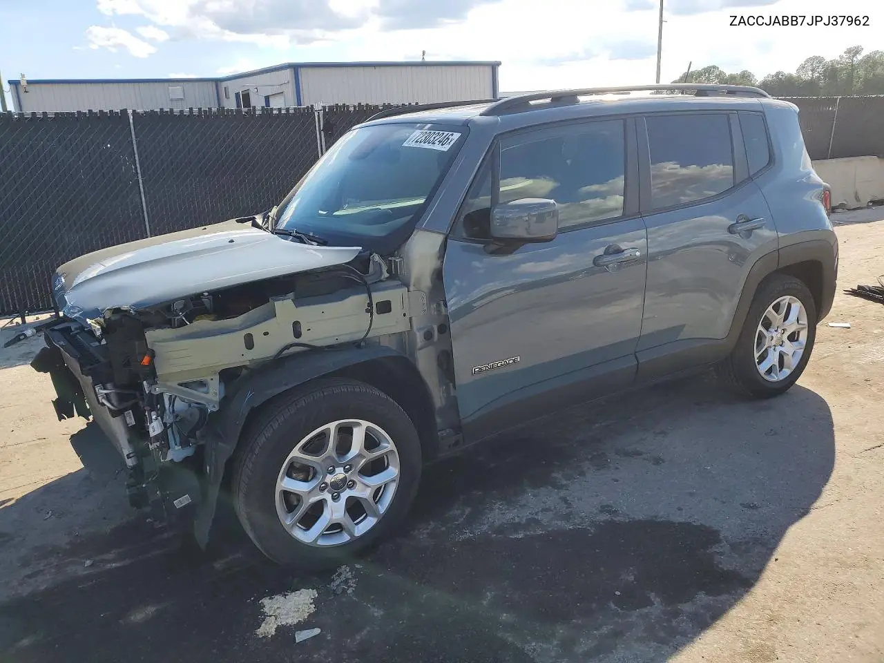 JEEP RENEGADE 2018, VIN ZACCJABB7JPJ37962