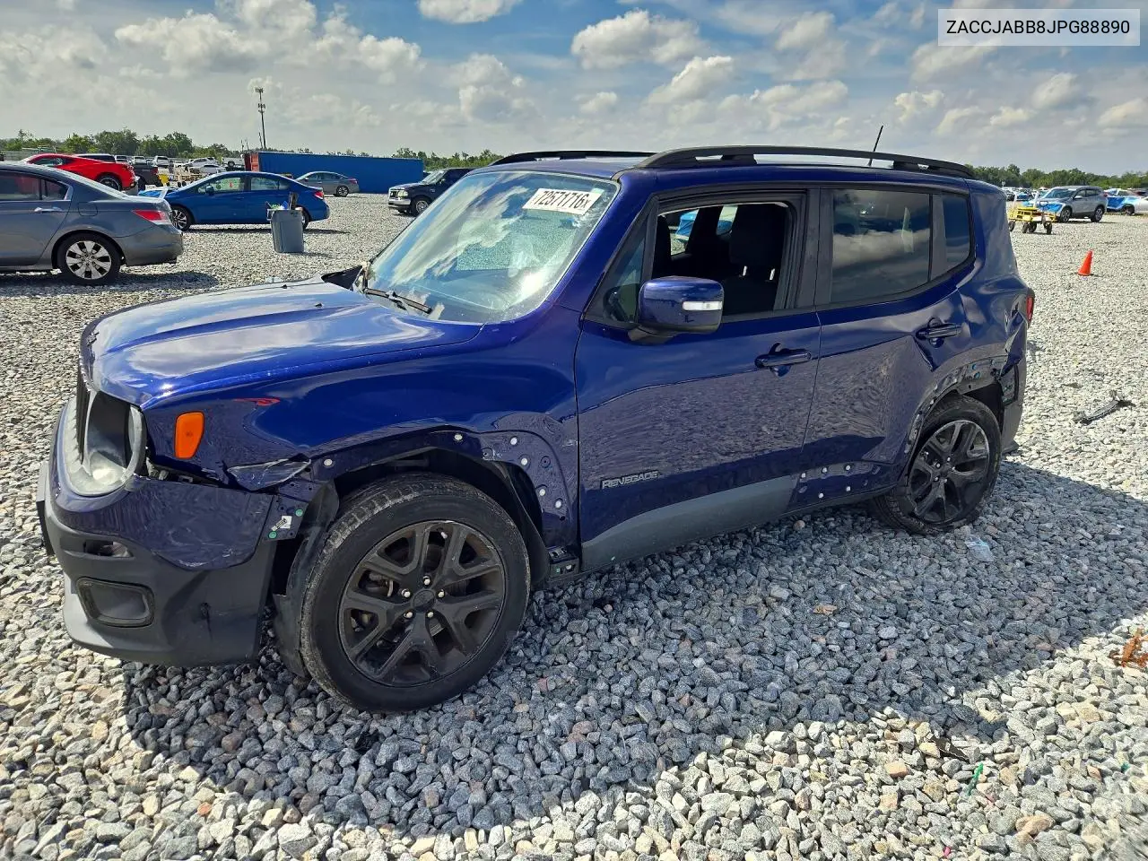 JEEP RENEGADE 2018, VIN ZACCJABB8JPG88890