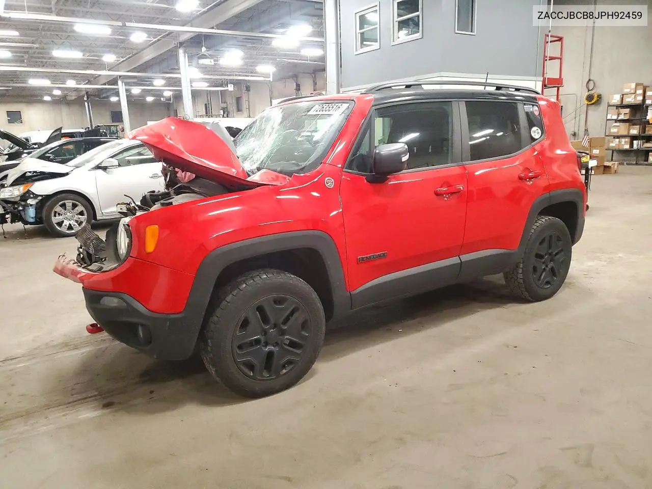 JEEP RENEGADE 2018, VIN ZACCJBCB8JPH92459