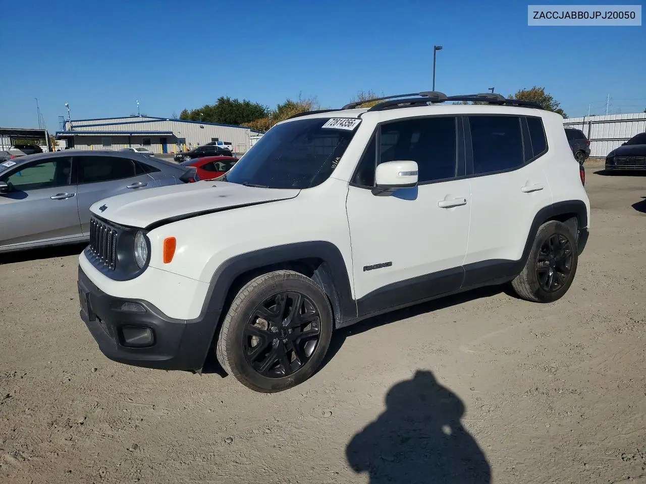 JEEP RENEGADE 2018, VIN ZACCJABB0JPJ20050
