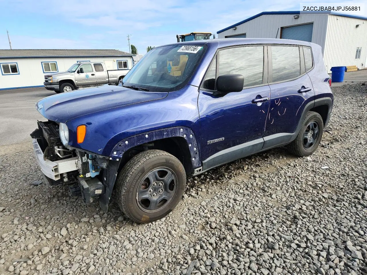 JEEP RENEGADE 2018, VIN ZACCJBAB4JPJ56881