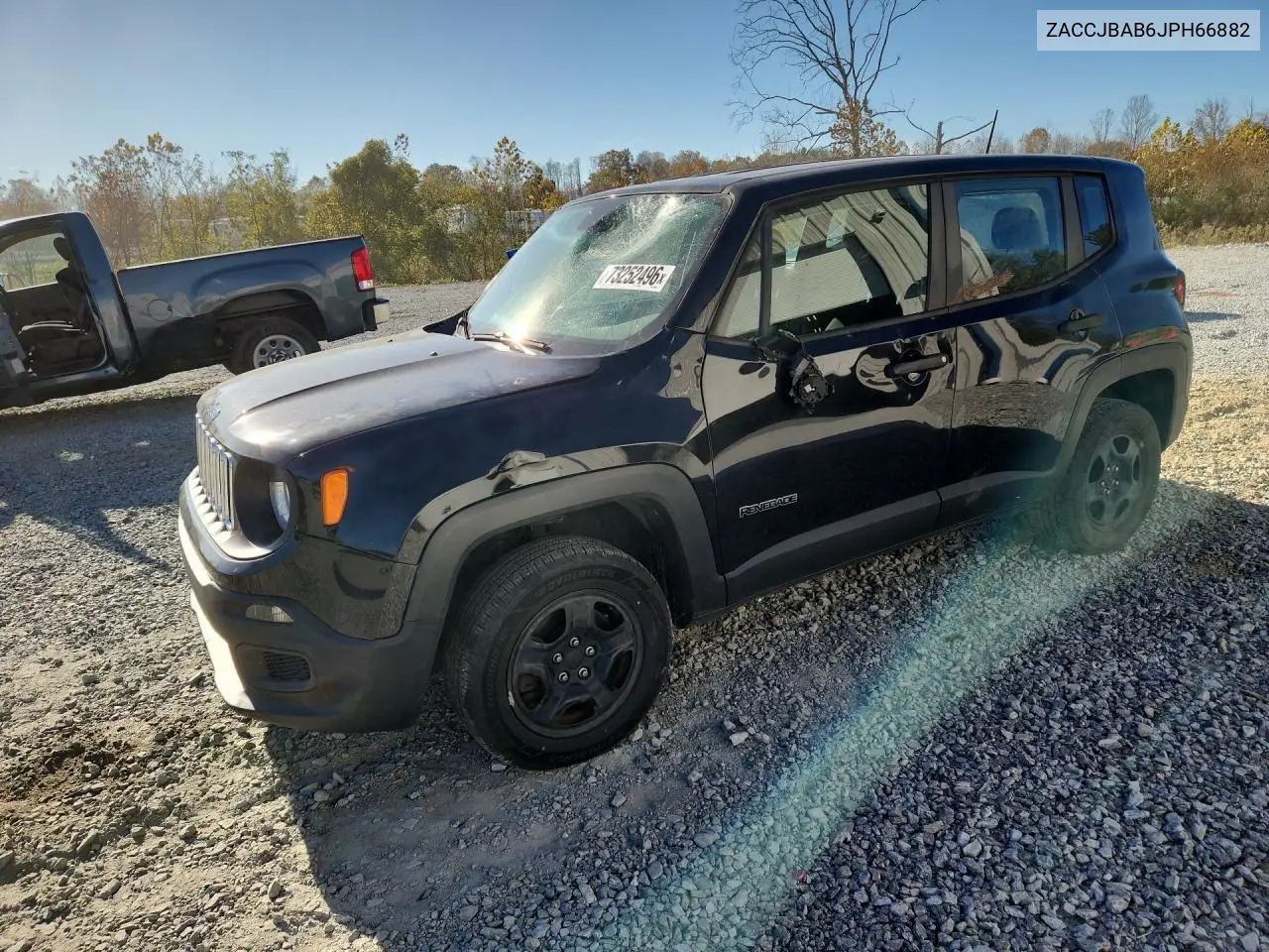 JEEP RENEGADE 2018, VIN ZACCJBAB6JPH66882