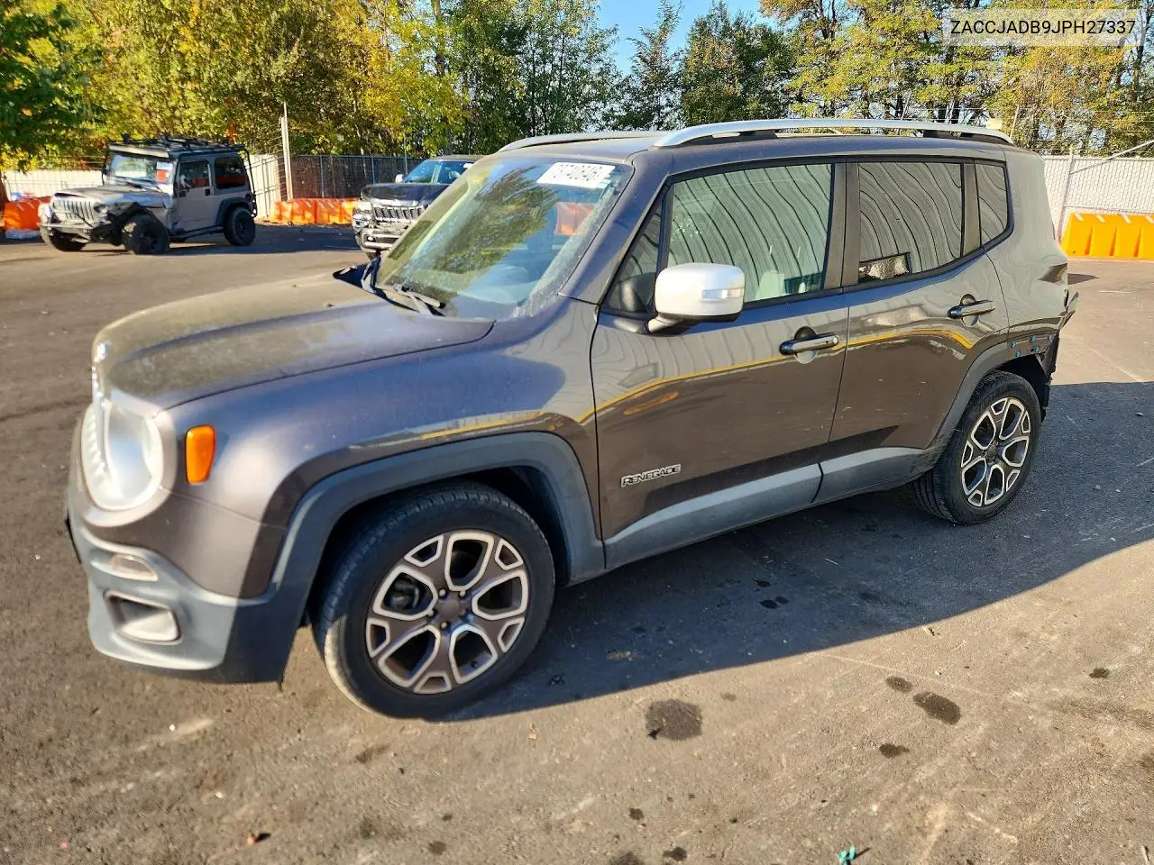 JEEP RENEGADE 2018, VIN ZACCJADB9JPH27337