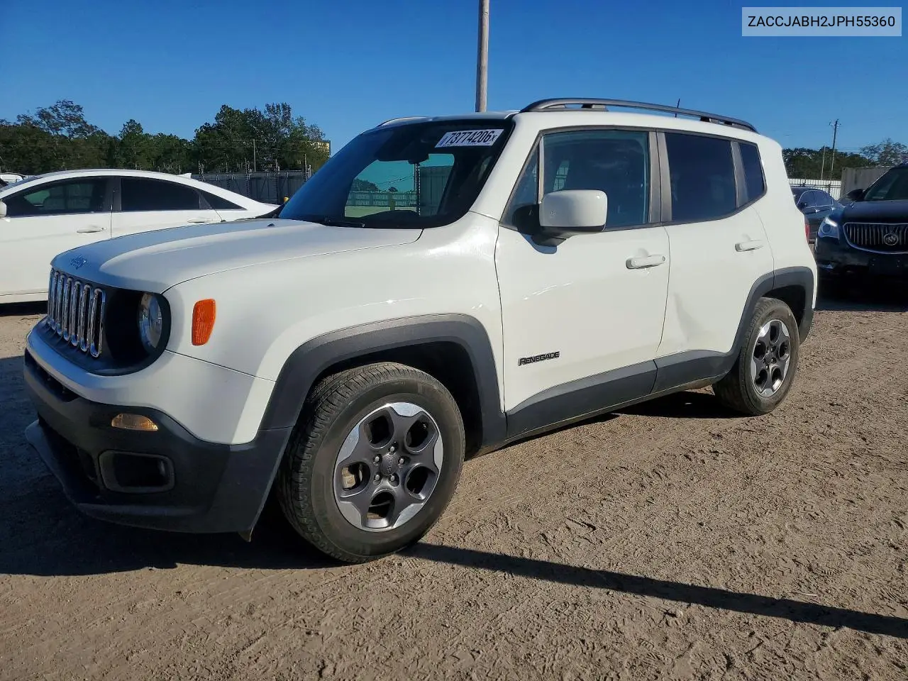 JEEP RENEGADE 2018, VIN ZACCJABH2JPH55360