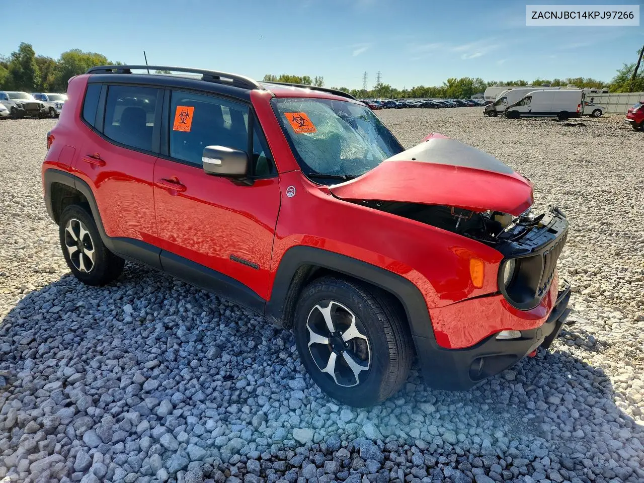 2019 JEEP RENEGADE VIN ZACNJBC14KPJ97266 — фото 4