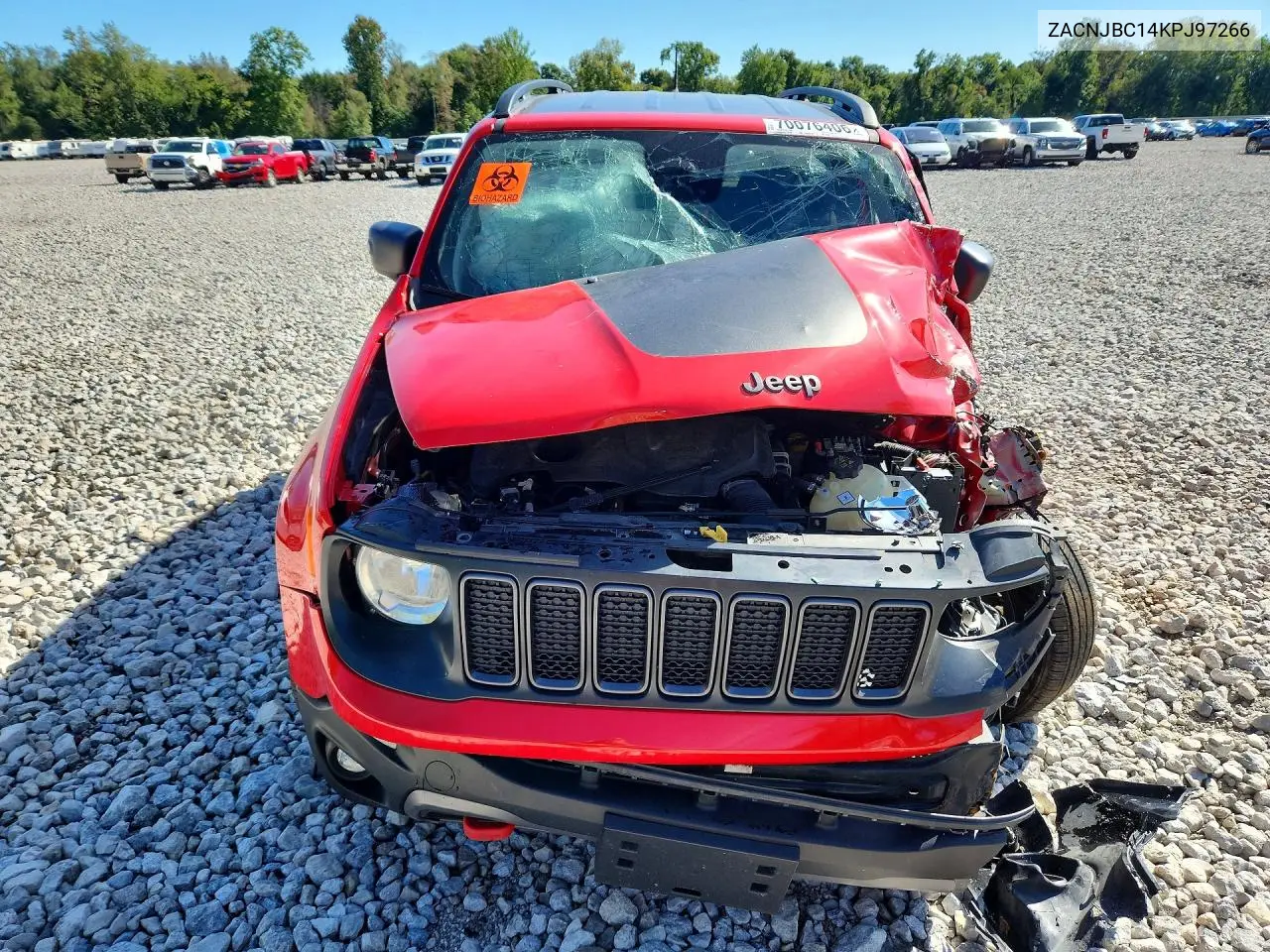 2019 JEEP RENEGADE VIN ZACNJBC14KPJ97266 — фото 5