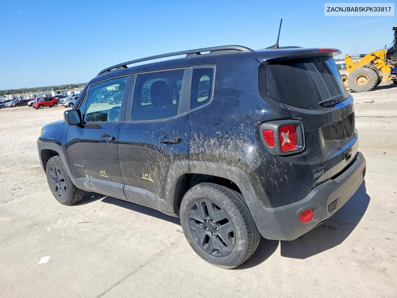 2019 JEEP RENEGADE VIN ZACNJBAB5KPK33817 — фото 2