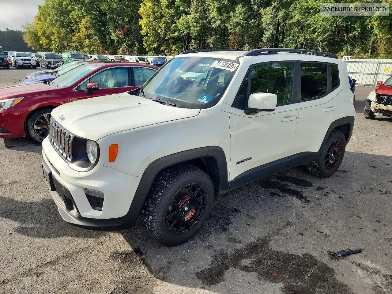JEEP RENEGADE 2019, VIN ZACNJBB15KPK81310