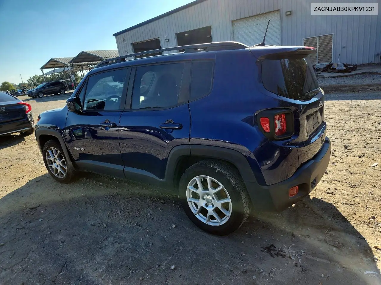 2019 JEEP RENEGADE VIN ZACNJABB0KPK91231 — фото 2
