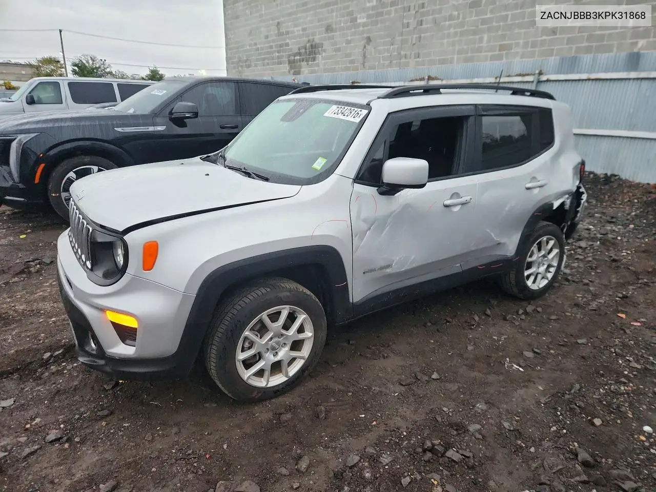 JEEP RENEGADE 2019, VIN ZACNJBBB3KPK31868