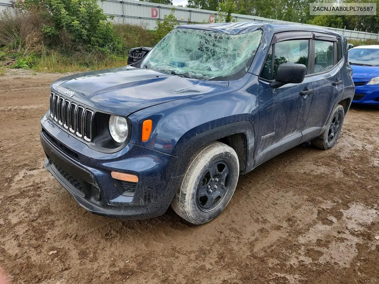 JEEP RENEGADE 2020, VIN ZACNJAAB0LPL76587