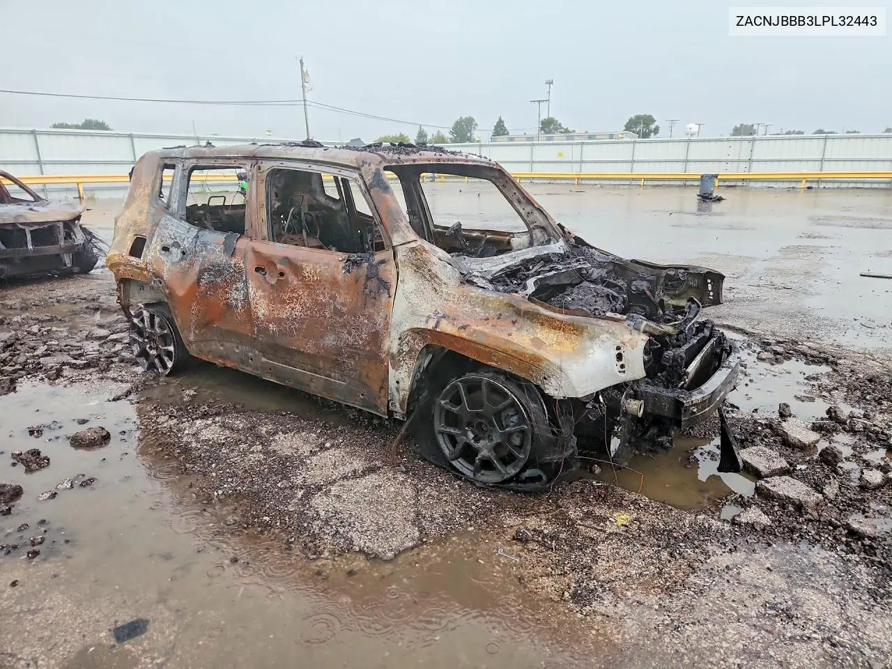 2020 JEEP RENEGADE VIN ZACNJBBB3LPL32443 — фото 4