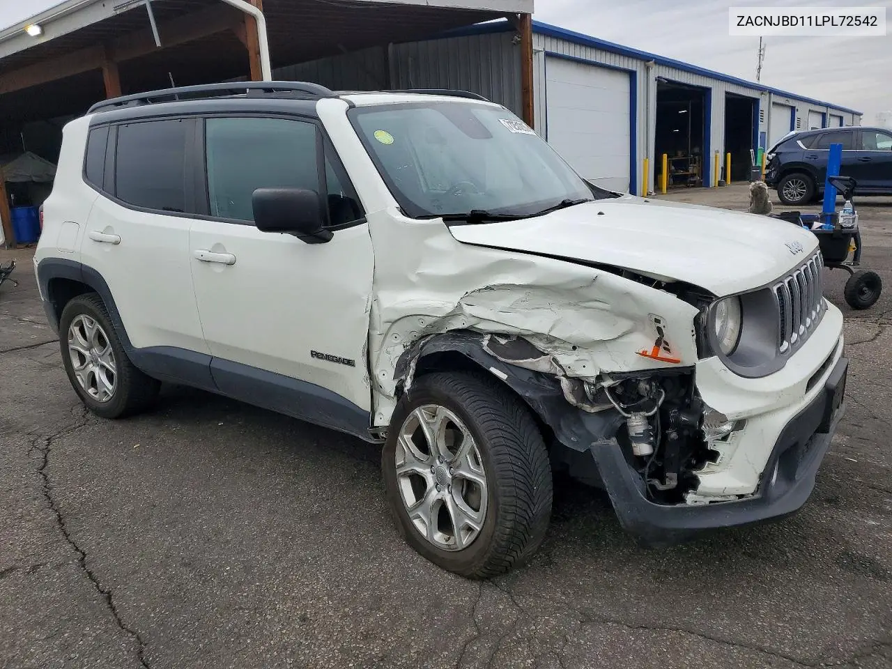 2020 JEEP RENEGADE VIN ZACNJBD11LPL72542 — фото 4