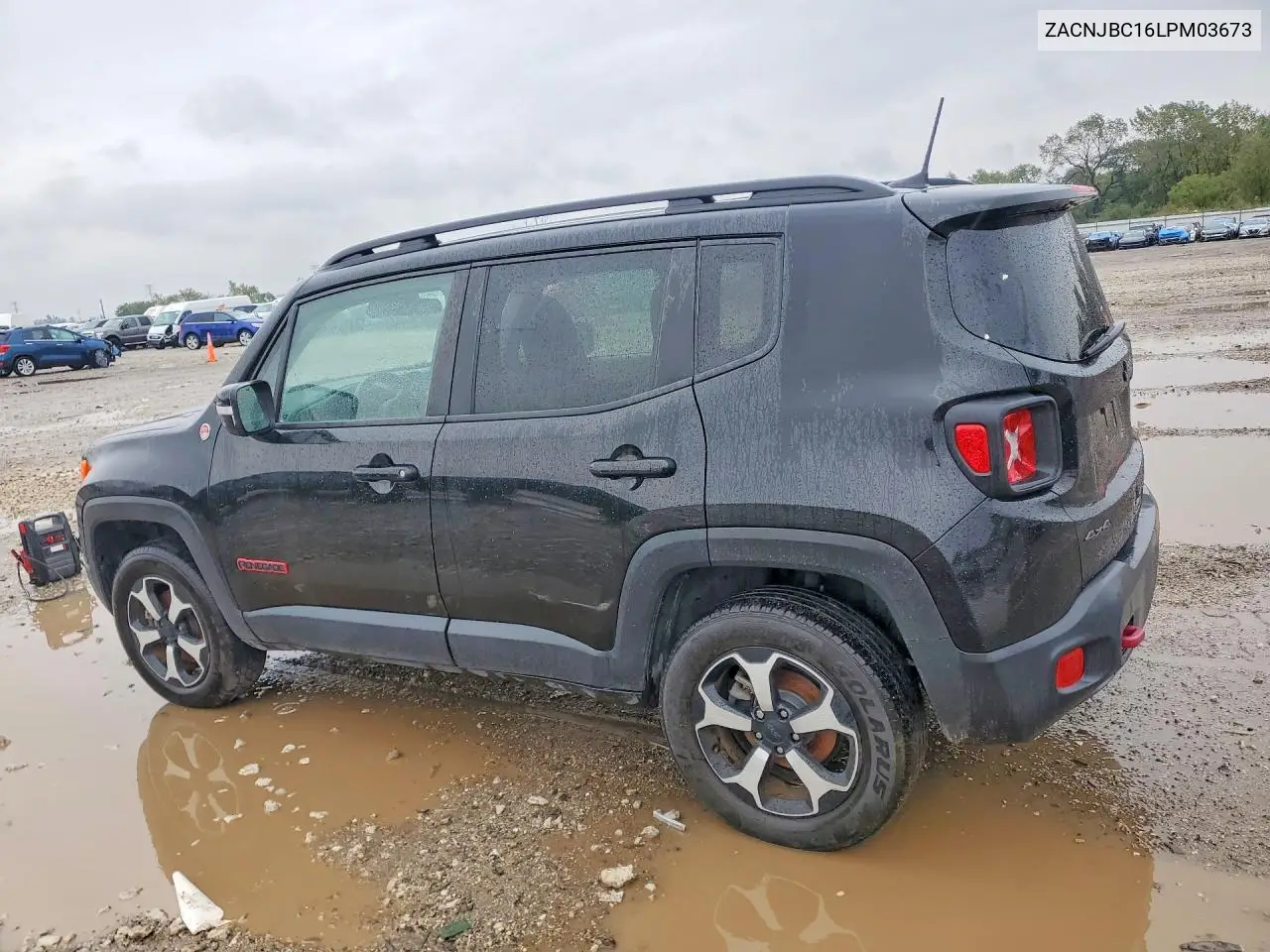 2020 JEEP RENEGADE VIN ZACNJBC16LPM03673 — фото 2