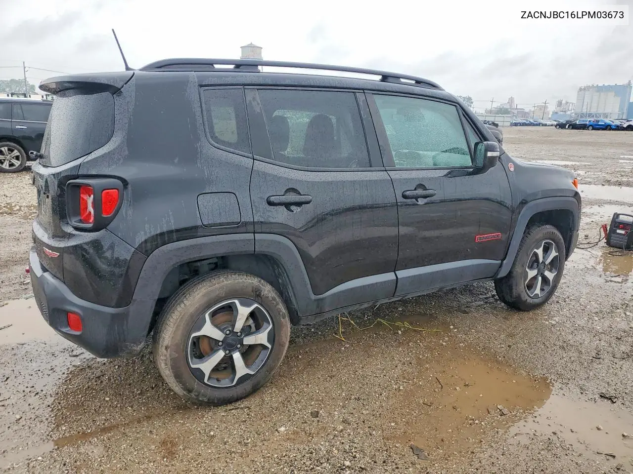 2020 JEEP RENEGADE VIN ZACNJBC16LPM03673 — фото 3