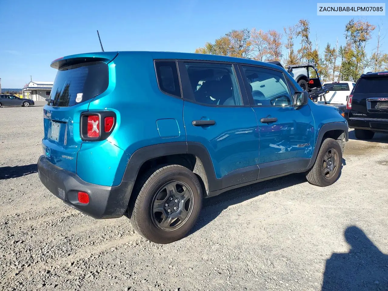 2020 JEEP RENEGADE VIN ZACNJBAB4LPM07085 — фото 3