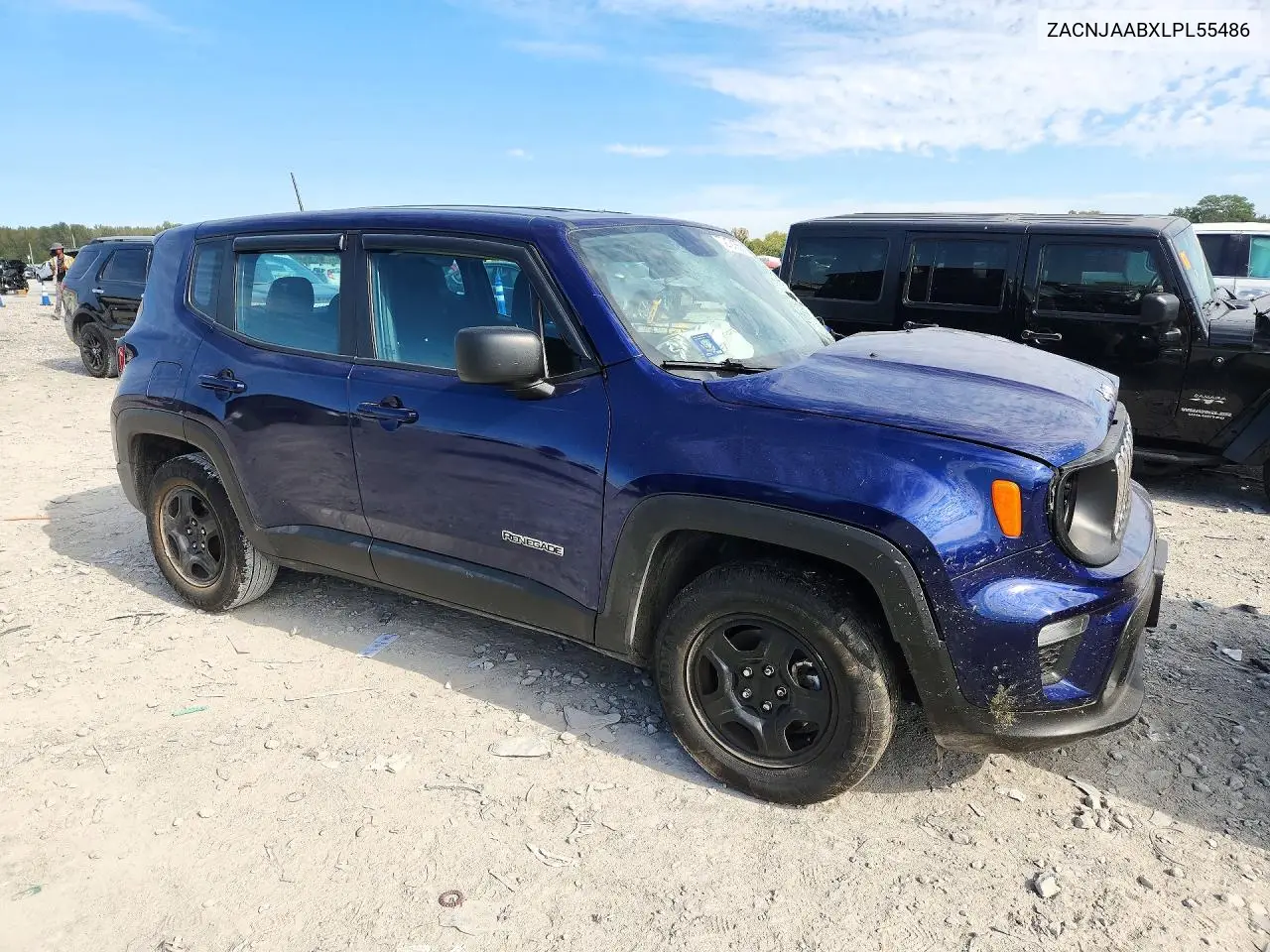 2020 JEEP RENEGADE VIN ZACNJAABXLPL55486 — фото 4