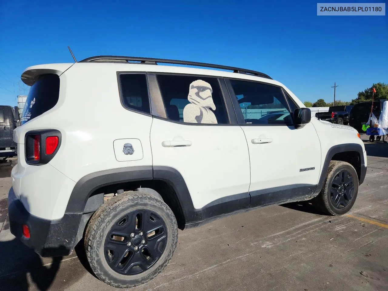 2020 JEEP RENEGADE VIN ZACNJBAB5LPL01180 — фото 3