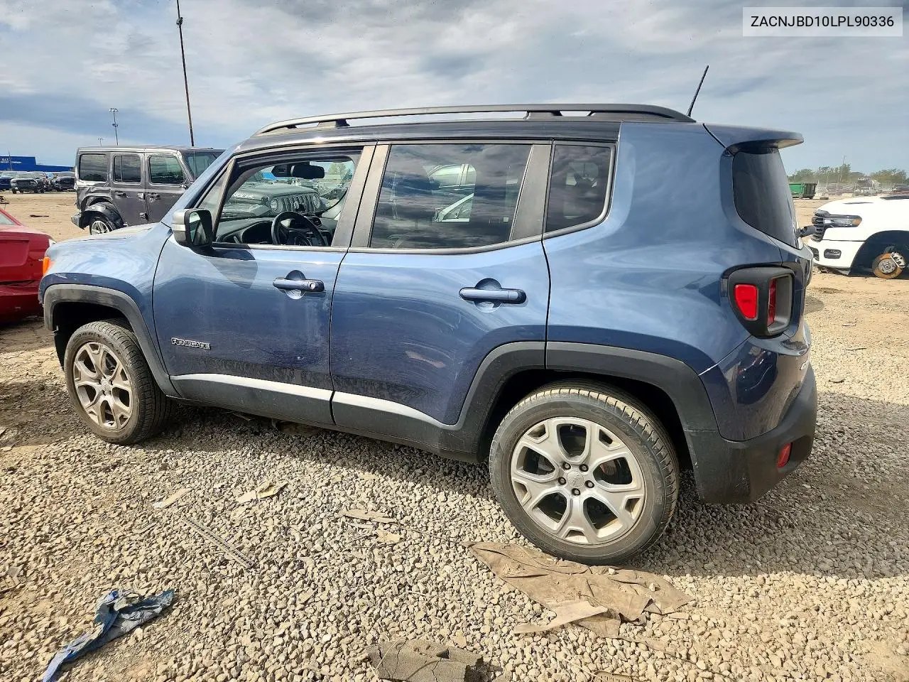 2020 JEEP RENEGADE VIN ZACNJBD10LPL90336 — фото 2