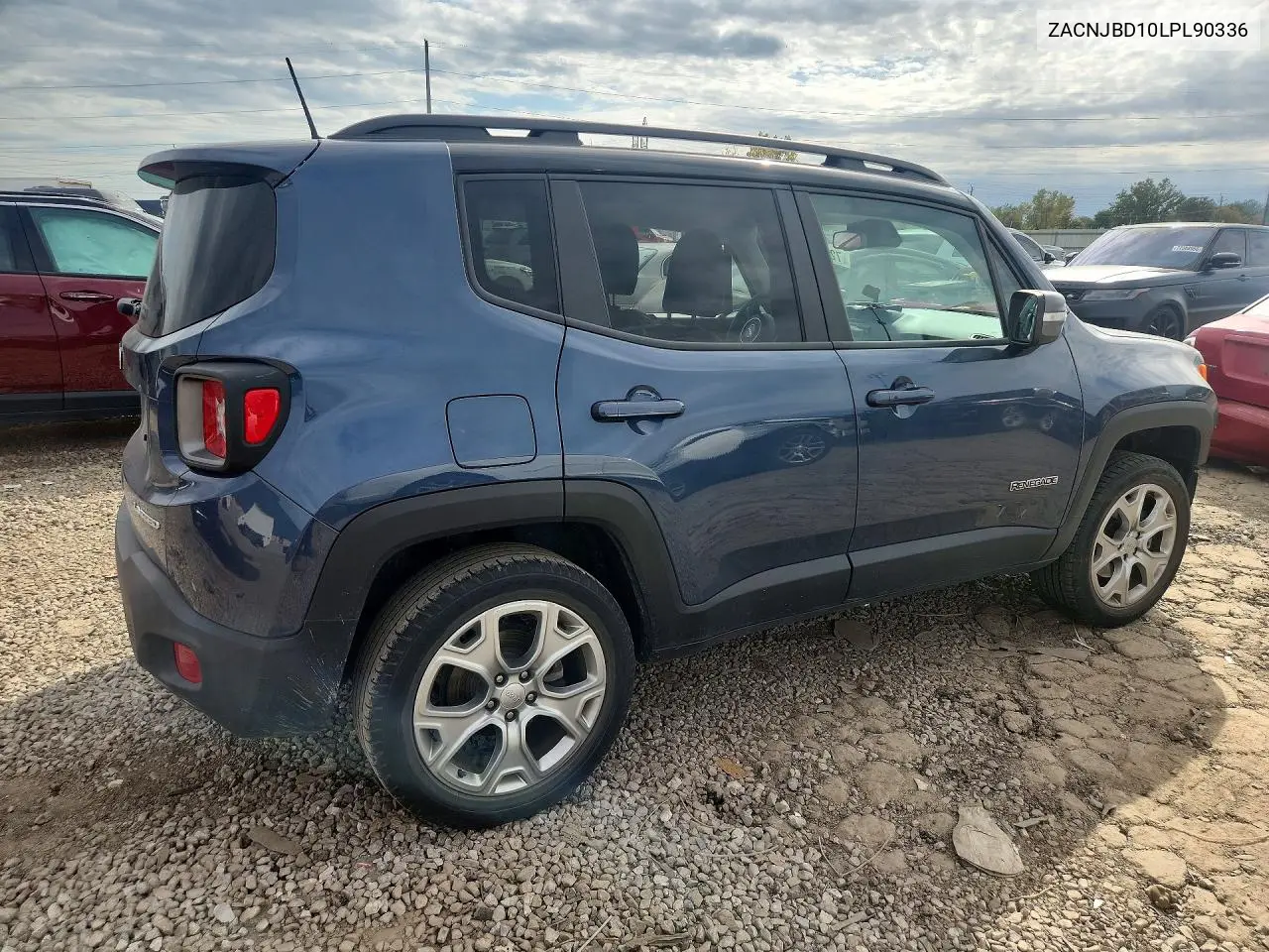 2020 JEEP RENEGADE VIN ZACNJBD10LPL90336 — фото 3