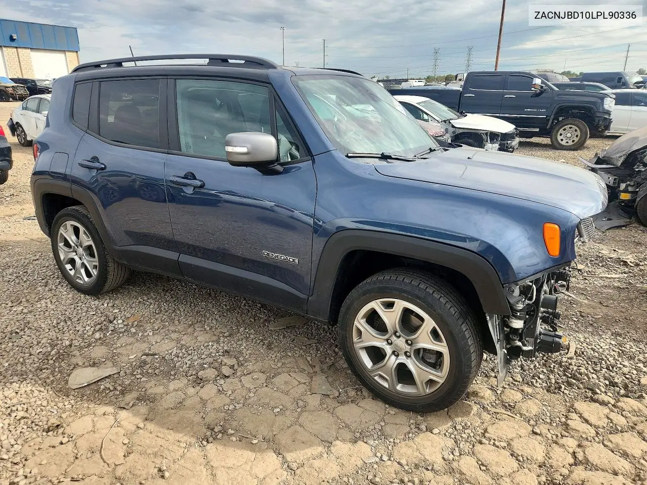 2020 JEEP RENEGADE VIN ZACNJBD10LPL90336 — фото 4