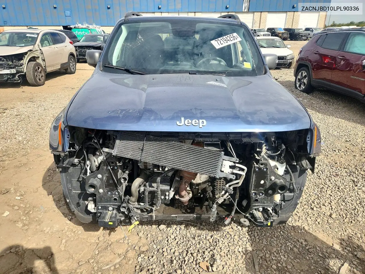 2020 JEEP RENEGADE VIN ZACNJBD10LPL90336 — фото 5