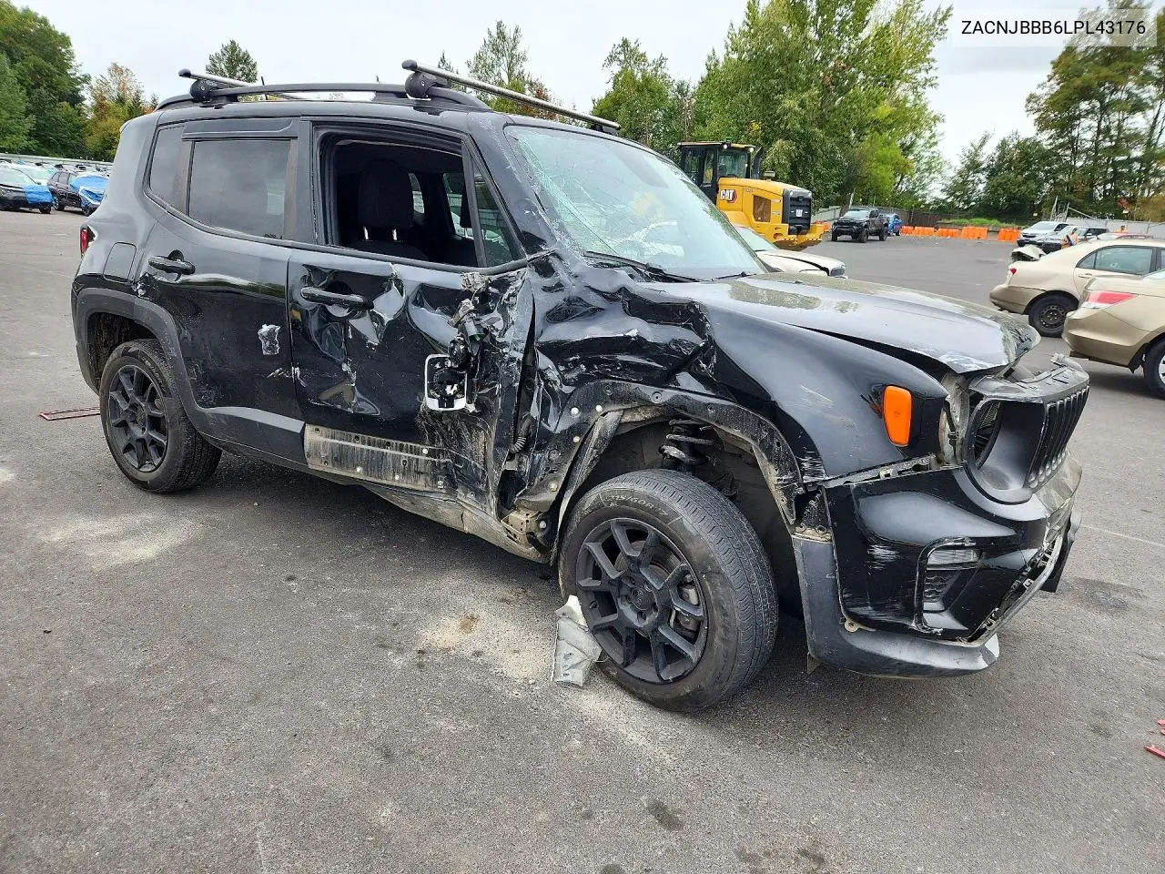 2020 JEEP RENEGADE VIN ZACNJBBB6LPL43176 — фото 4