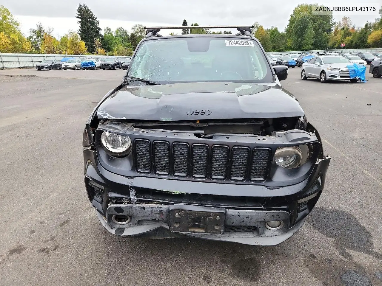 2020 JEEP RENEGADE VIN ZACNJBBB6LPL43176 — фото 5