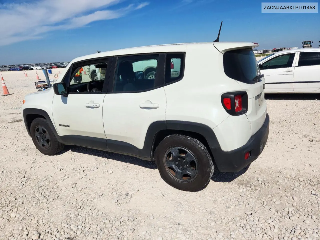 2020 JEEP RENEGADE VIN ZACNJAABXLPL01458 — фото 2