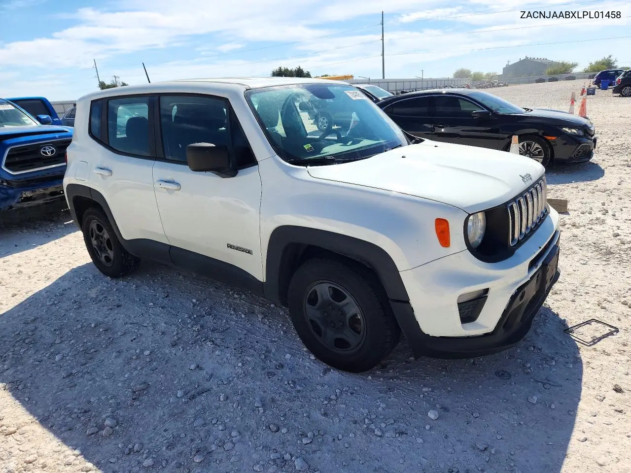 2020 JEEP RENEGADE VIN ZACNJAABXLPL01458 — фото 4