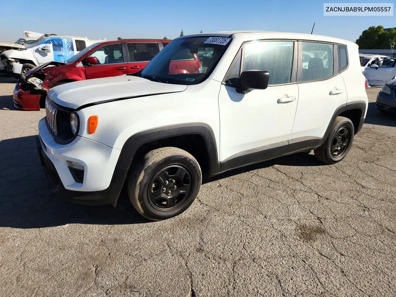 JEEP RENEGADE 2020, VIN ZACNJBAB9LPM05557
