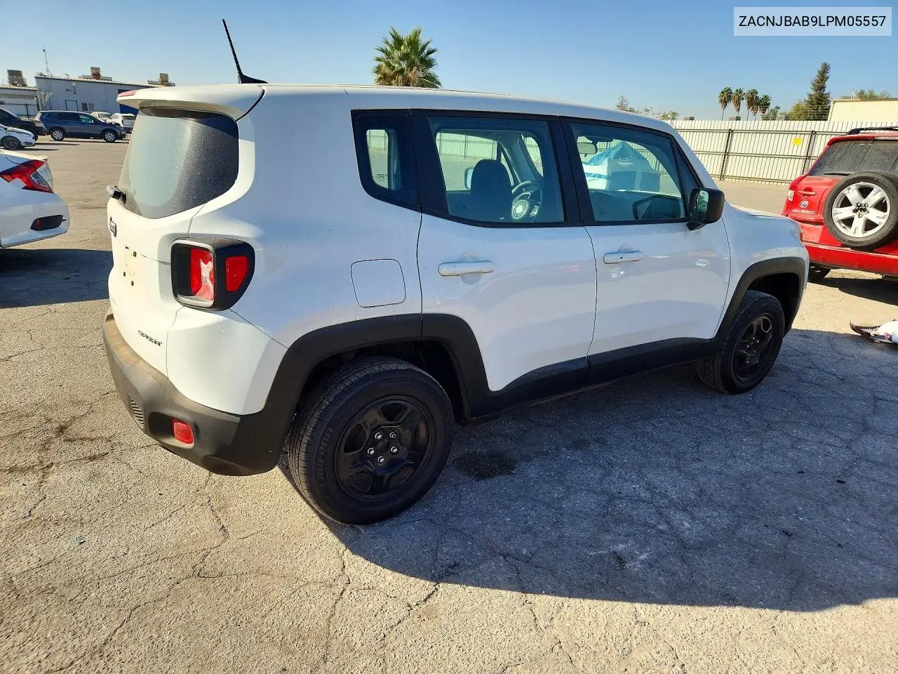 2020 JEEP RENEGADE VIN ZACNJBAB9LPM05557 — фото 3