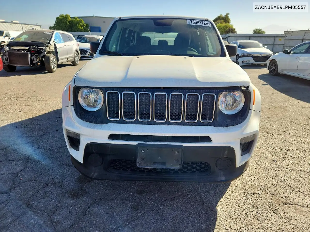 2020 JEEP RENEGADE VIN ZACNJBAB9LPM05557 — фото 5