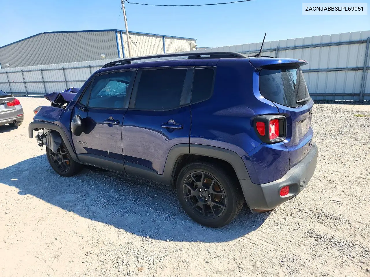 2020 JEEP RENEGADE VIN ZACNJABB3LPL69051 — фото 2