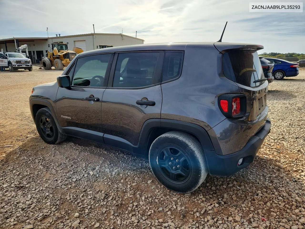 2020 JEEP RENEGADE VIN ZACNJAAB9LPL35293 — фото 2