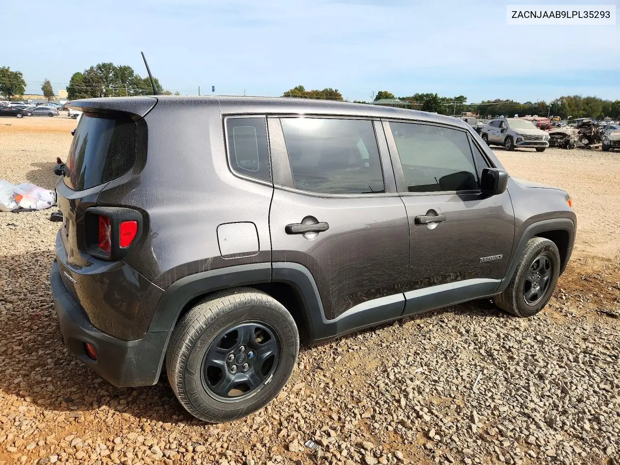2020 JEEP RENEGADE VIN ZACNJAAB9LPL35293 — фото 3